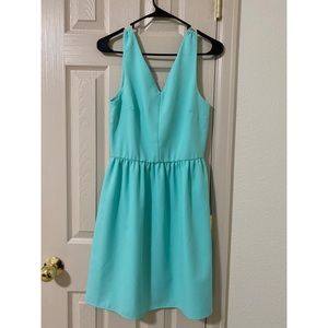 Mint Sleeveless Skater Dress